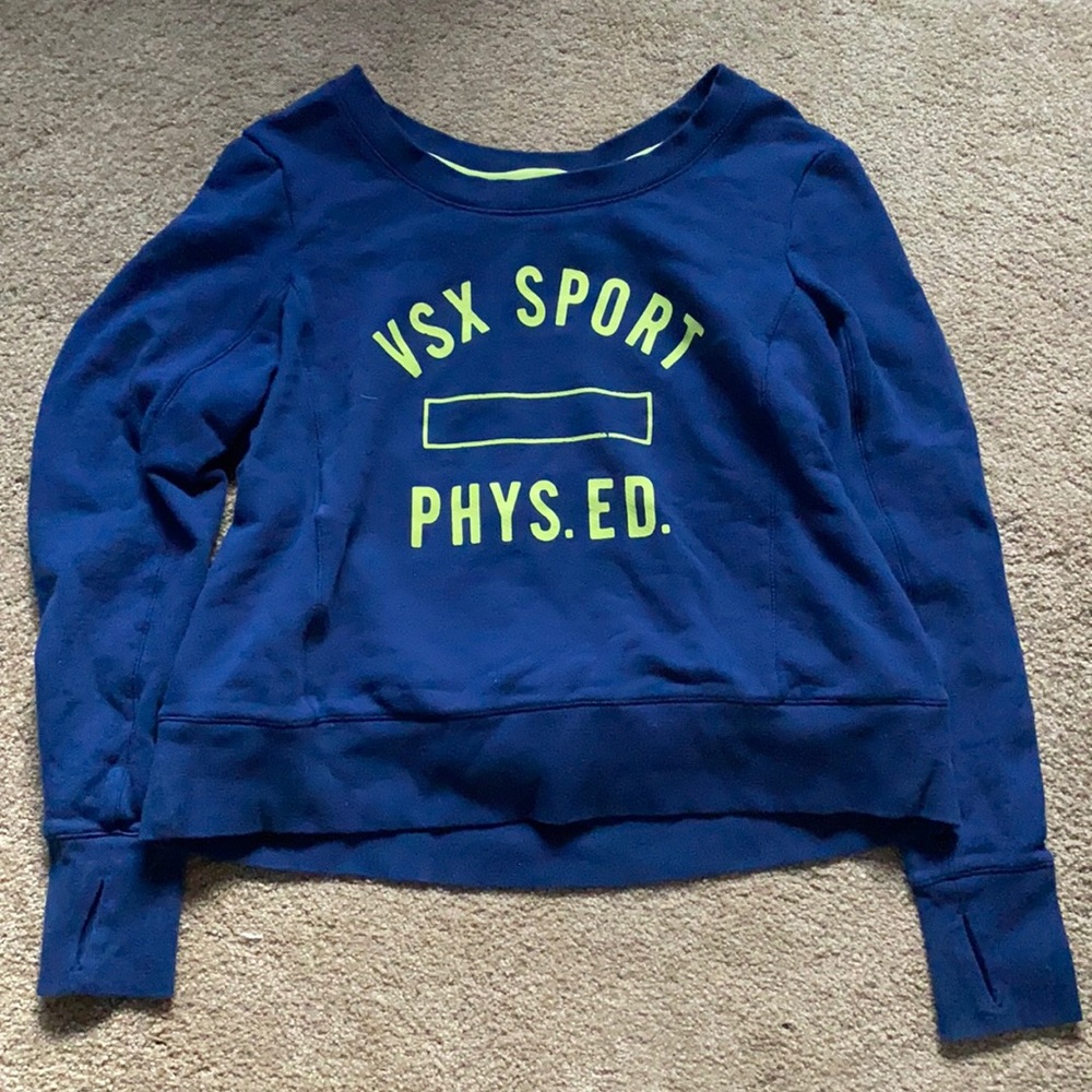 Victoria’s Secret sweater with cutout back design